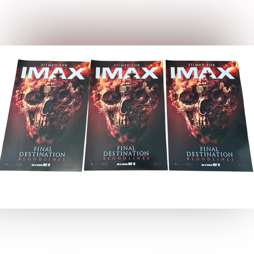 IMAX Final Destination Bloodlines Posters  posters
